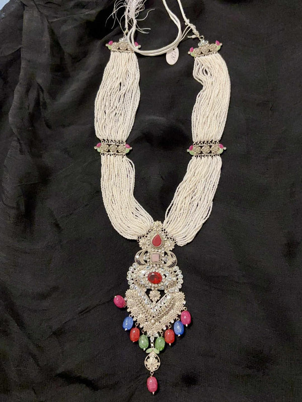 Brand New Polki Pearls Necklace – Elegant & Timeless