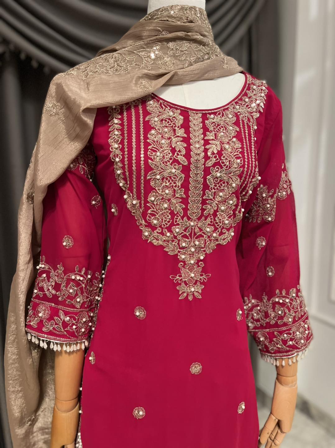 Hot Pink *Viral* Gharara Set