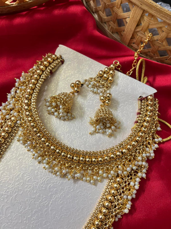 Brand New Jewellery Collection – Gajra Set with Earrings & Necklace (Limited Edition)